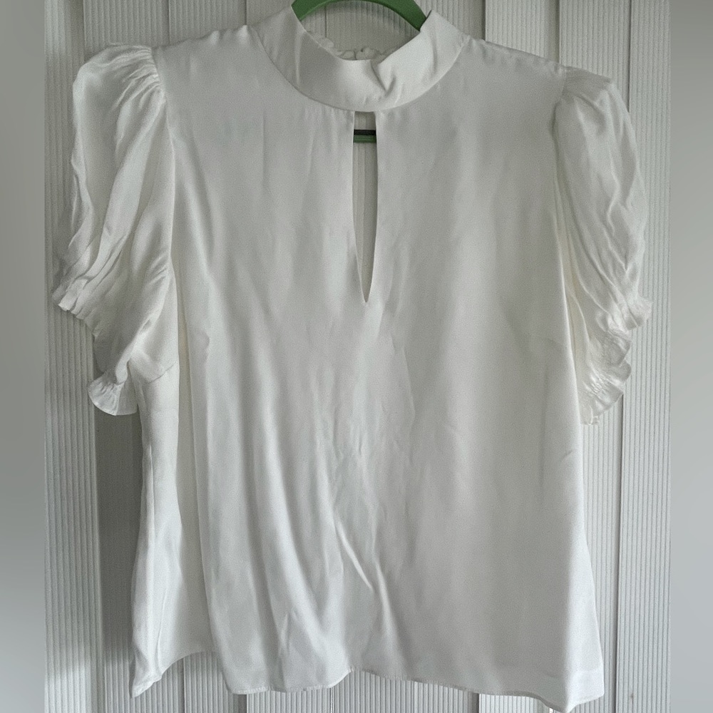 Frame Denim Silk Top NWT